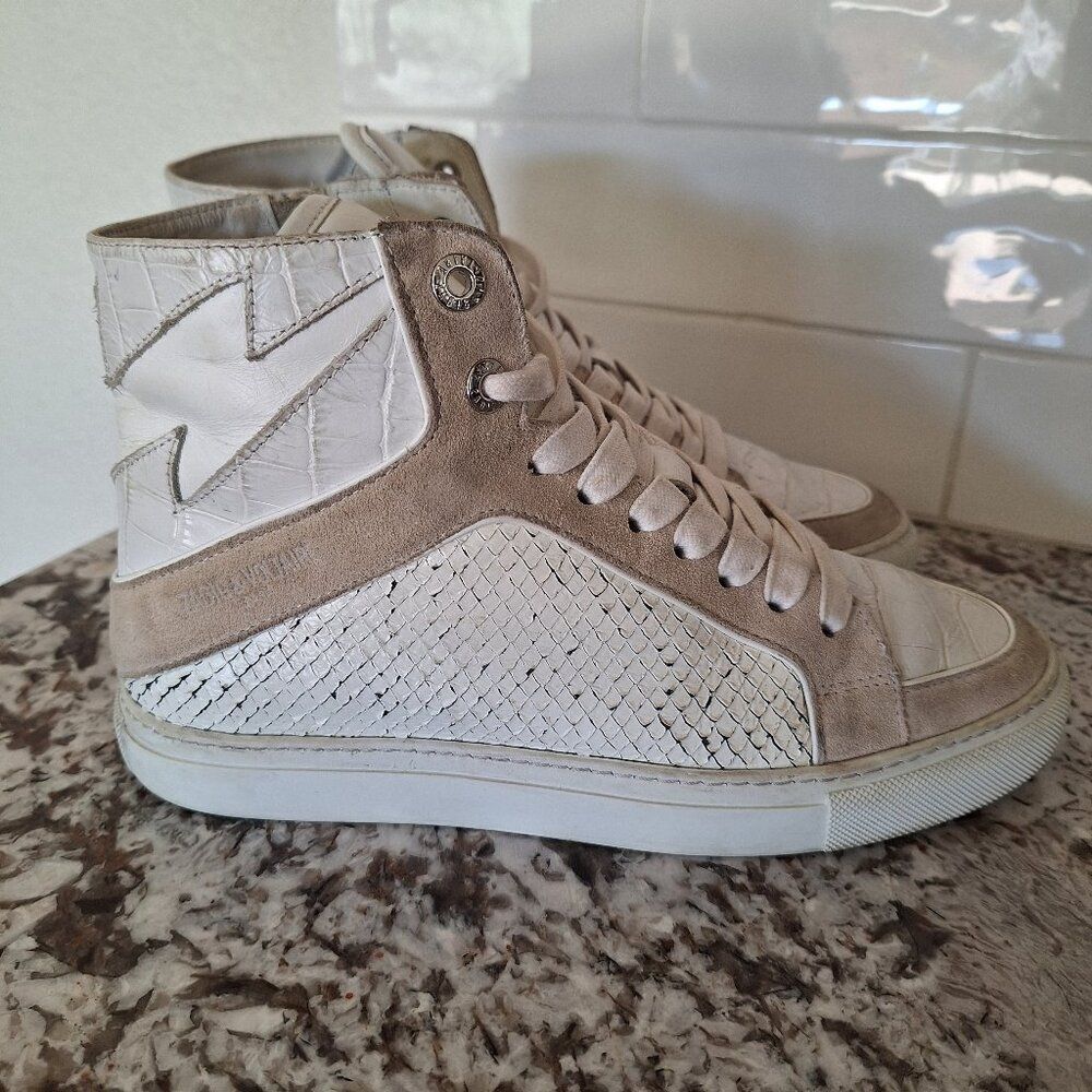 Zadig & Voltaire High‎ Top Sneakers size 38/8 US